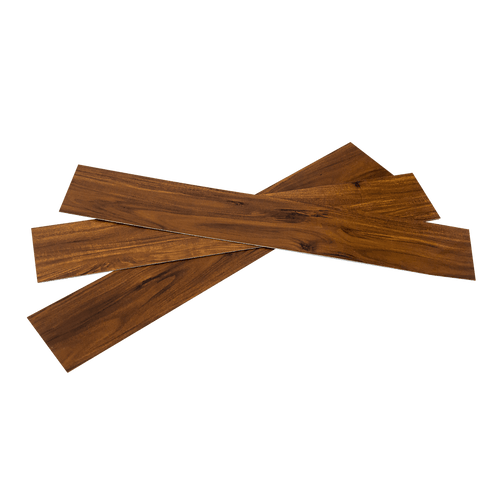 Vinyl Floor Tiles Self Adhesive Flooring Walnut Wood Grain 16 Pack 2.3SQM