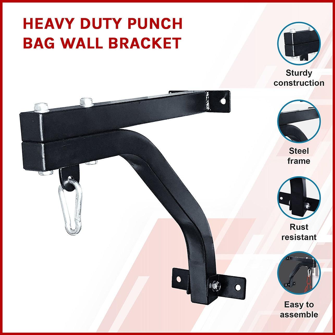 Heavy Punch Bag Folding Wall Bracket Hanger - Morgan Sports