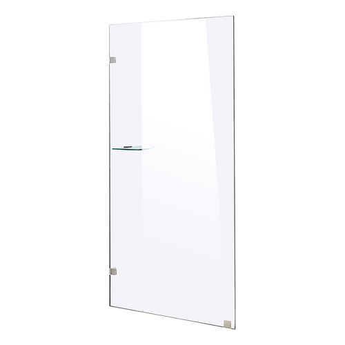 70 x 200cm Frameless 10mm Safety Glass Shower Screen CHROME