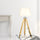 Modern Floor Lamp Wood Tripod Home Bedroom Reading Light 145cm 