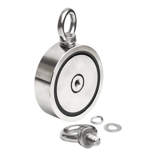 700Kg Salvage Strong Recovery Magnet Neodymium Hook Treasure Hunting Fishing