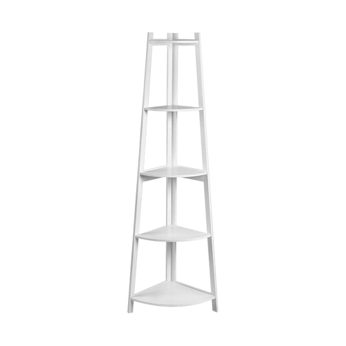 Corner Ladder Shelf Bookcase Display Storage Unit