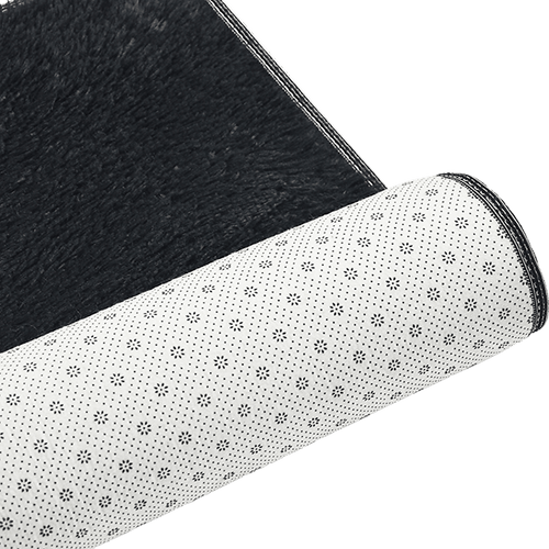 230x160cm Floor Rugs Large Shaggy Rug Area Carpet Bedroom Living Room Mat Black