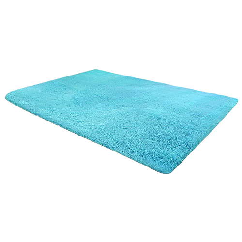 230x160cm Floor Rugs Large Shaggy Rug Area Carpet Bedroom Living Room Mat Turquoise