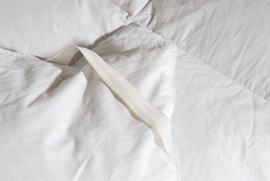 100% White Duck Feather Mattress Topper - Double