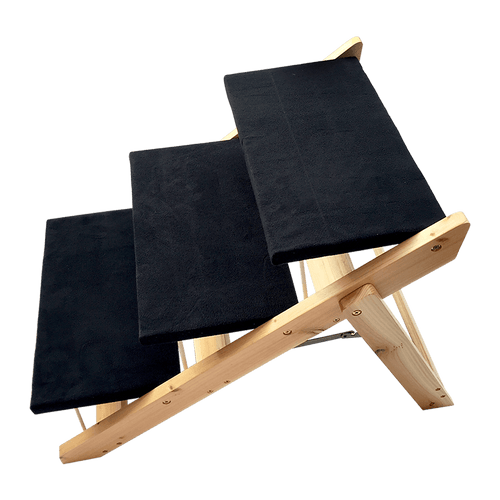 3 Steps Portable Dog Cat Pet Stairs 