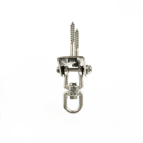 360° Swivel Swing Hanger with Stainless Steel Hook for Ceiling Heavy Duty Hanging Gym Equipment
