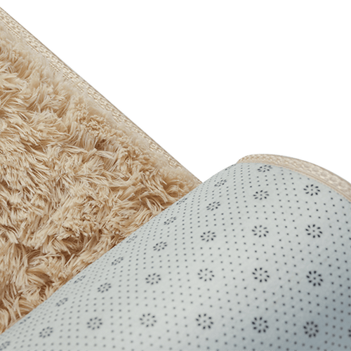 200x140cm Floor Rugs Large Shaggy Rug Area Carpet Bedroom Living Room Mat Beige