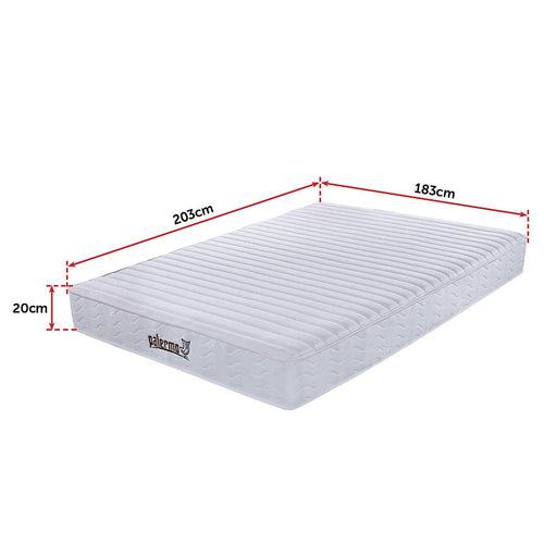 Contour Encased Coil King Mattress - CertiPUR-US Certified Foam