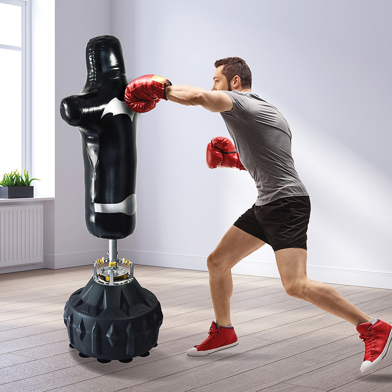180cm Free Standing Boxing Punching Bag Stand MMA UFC Kick Fitness - Sports  & Fitness > Boxing & MMA