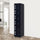 Black 6-Door Locker for Office Gym Shed School Home Storage - 3-Digit Combination Lock
