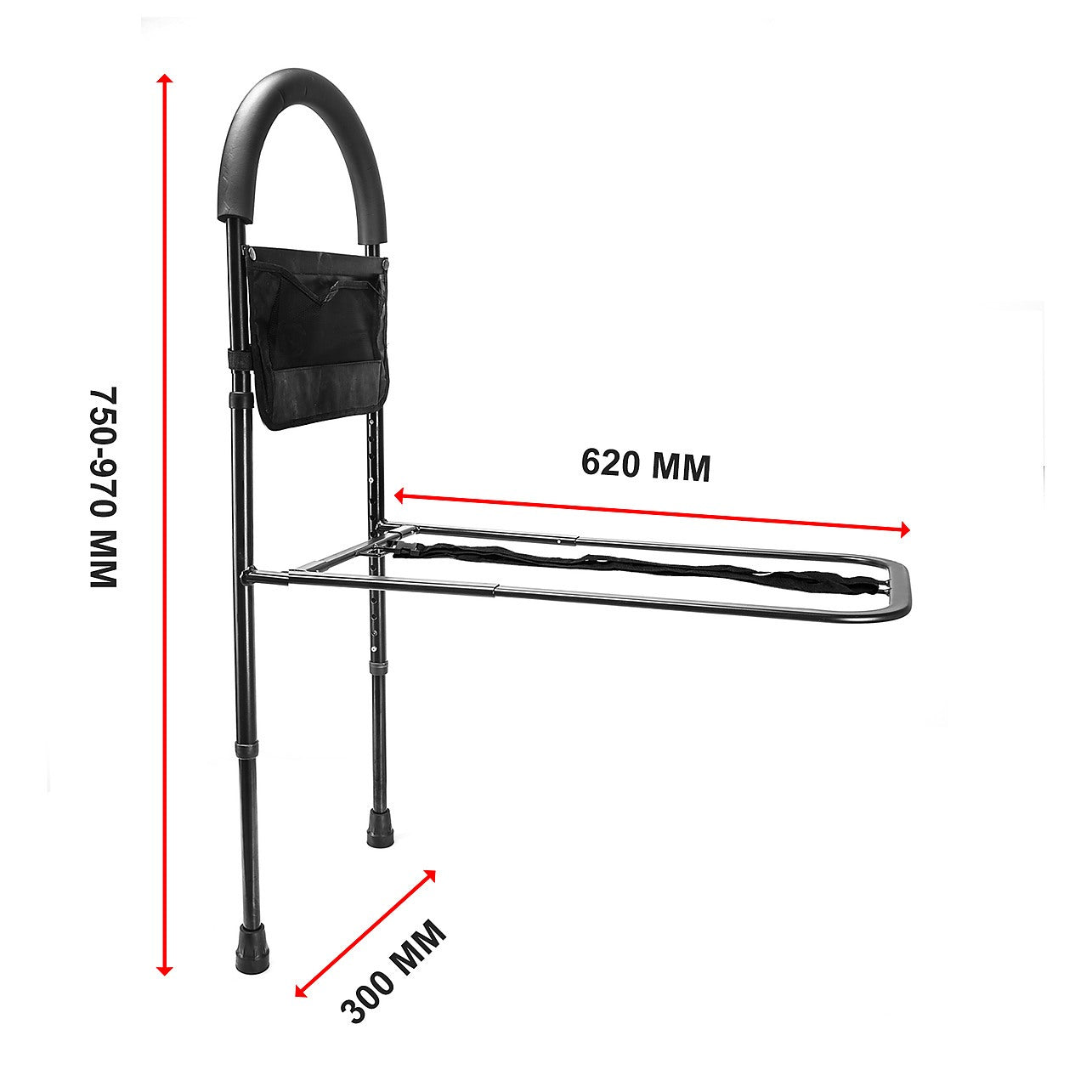 Bed Grip Rail Mobility Disability Aid Support Bar Handle Elderly Rails Home Improvement