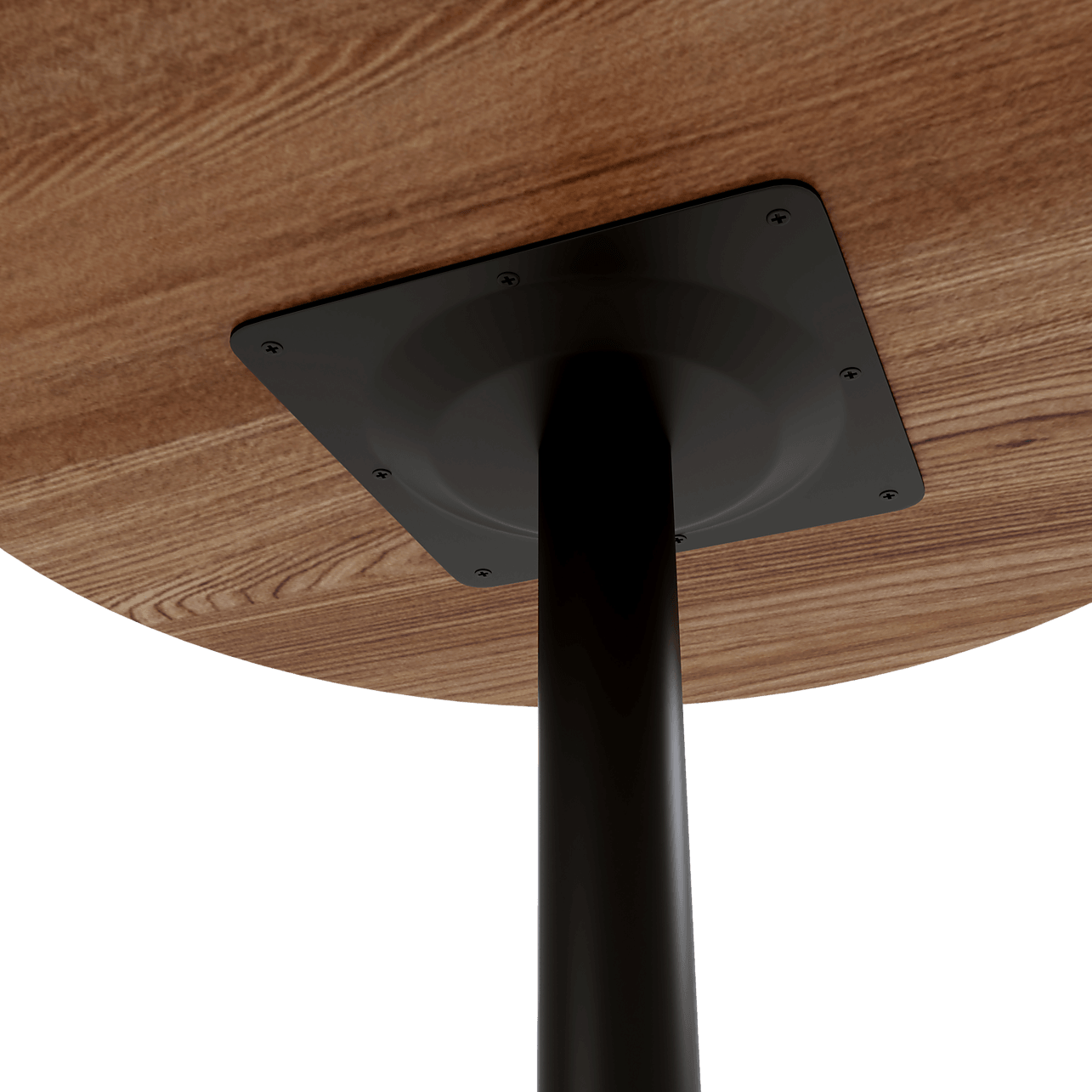 Steel Round 45cm Restaurant Cafe Office Table Base Leg - Furniture ...