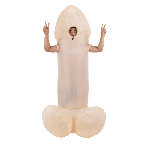 Willy Fancy Dress Inflatable Suit -Fan Operated Costume