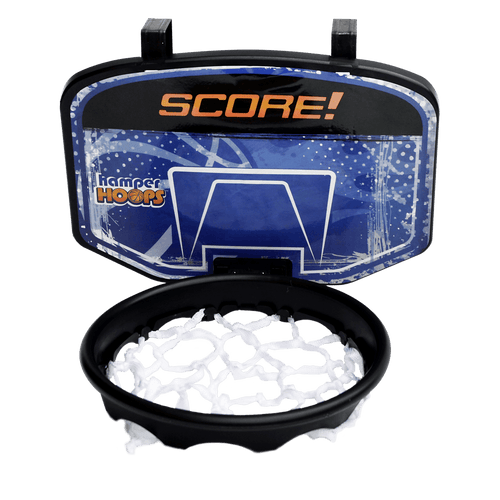 Hamper Basketball Laundry Hoop Hanging Clothes Basket Storage Kids Fun Door Bag