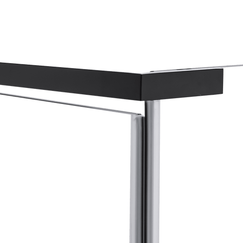 1200 x 800 x 1900mm Framed Safety Glass Pivot Door Shower Screen in Black