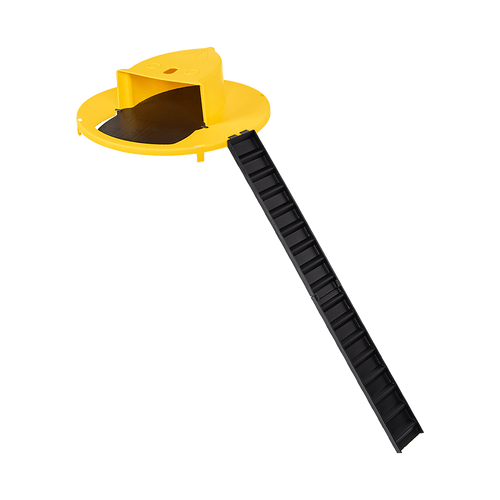 2x Flip N Slide Bucket Lid Mouse Rat Trap Automatic Mouse Trap With Ladder Reusable