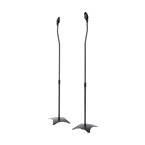 2pcs Speaker Stands Stand Rear Surround Sound Satellite Speakers Adjustable