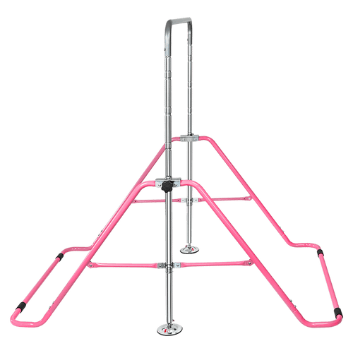 Kids Gymnastics Bars Training Horizontal Bar Monkey Kip Bar Pink