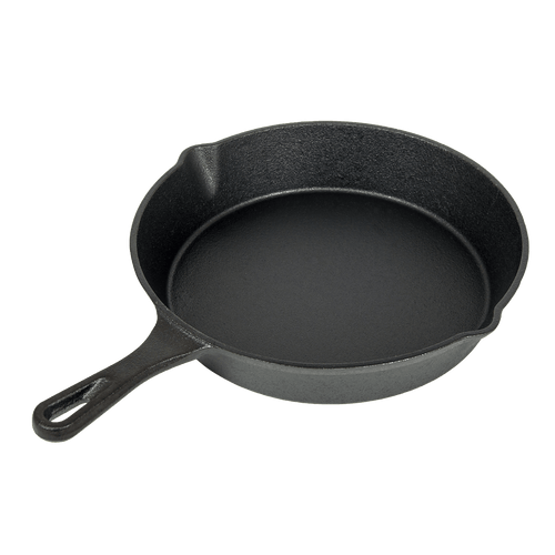 Pre Seasoned Cast Iron Skillet Fry Pan Set 3 Pcs Frying Pan Set