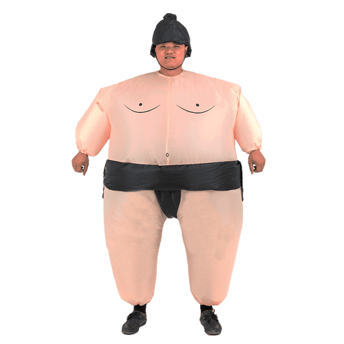Sumo Fancy Dress Inflatable Suit -Fan Operated Costume