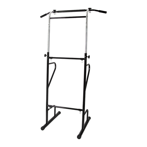 Adjustable Power Tower Dip Bar Pull Up Stand Fitness Station