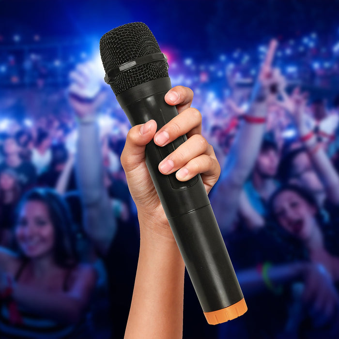 2 x Wireless Microphone Handheld Cordless Professional Mic Karaoke Receiver