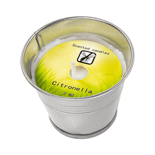 8x Mosquito Insect Bug Repellent Small Bucket Citronella Candles