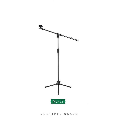 Stage Stands Tripod Mic Stand with Boom 2-Pack