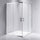 1200 x 1000mm Sliding Door Nano Safety Glass Shower Screen in CHROME