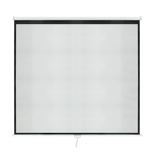 100 Inch 16:9 Manual Pull Down Outdoor Projector Projection Screen Theater Movie