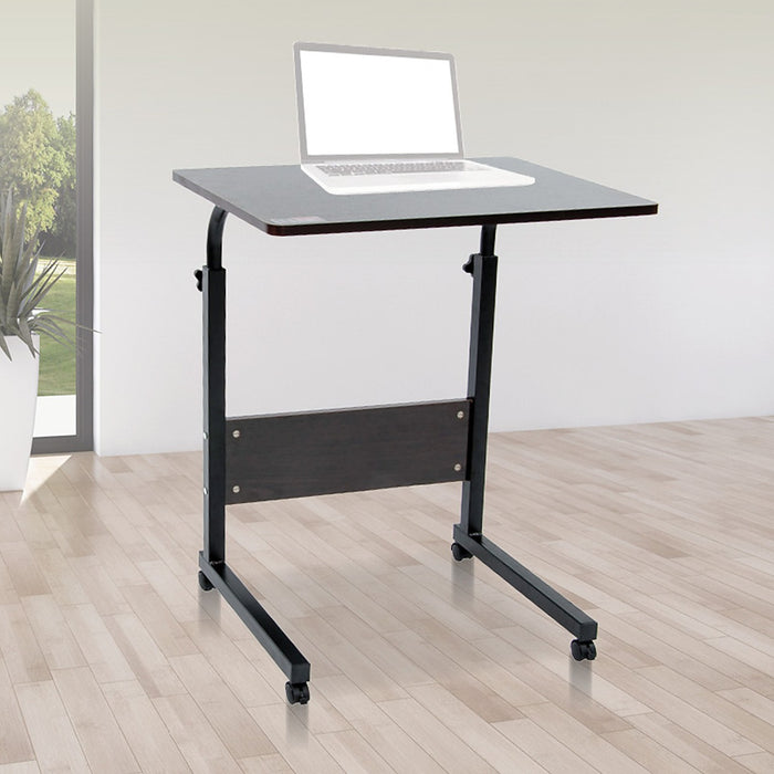 Mobile Laptop Desk Bed Stand Computer Table Adjustable Notebook Bedside Table