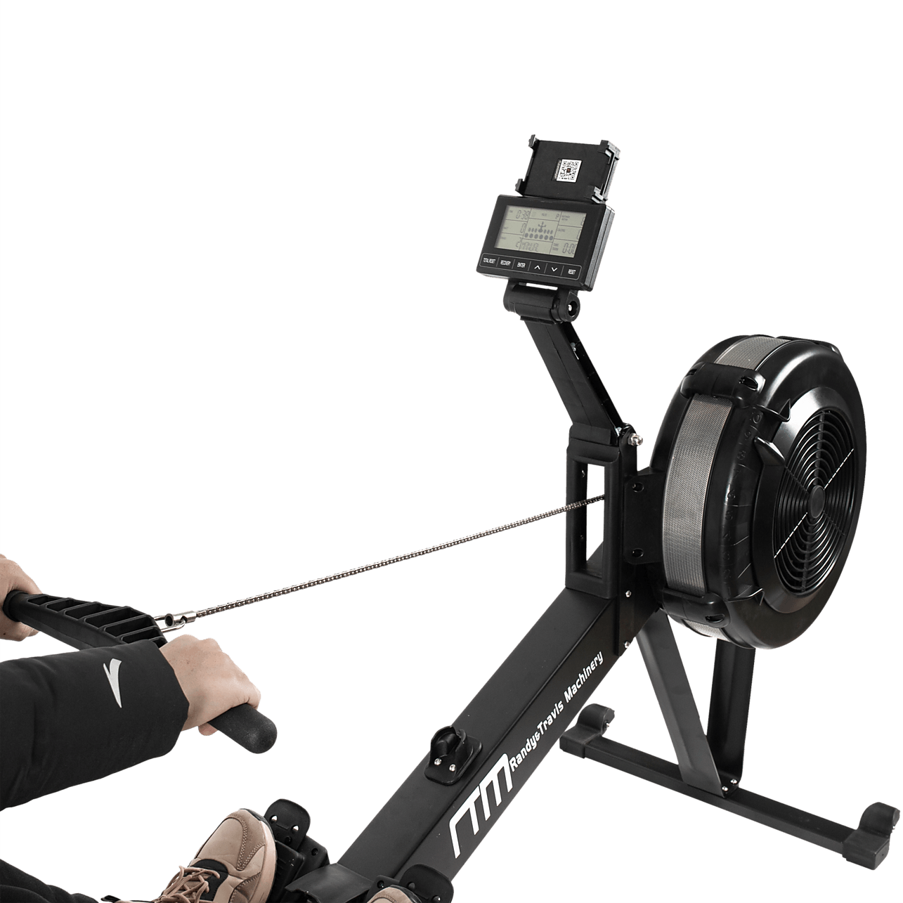 Air Rowing Machine Indoor Rower Premium Fitness Equipment - Sports ...