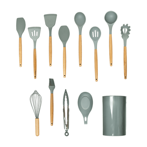 13x Kitchen Utensils for Cooking Baking Silicone Set