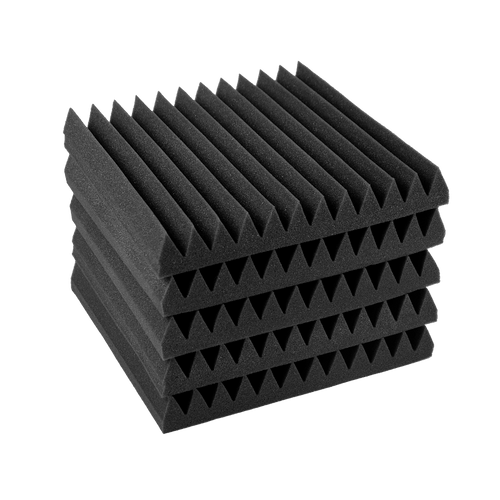 40pcs Studio Acoustic Foam Sound Absorbtion Proofing Panels Tiles Wedge 30X30CM