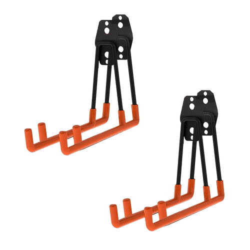 12-Pack Wall Mount Garage Hooks Tool Storage Workshop Organiser Heavy Duty Steel
