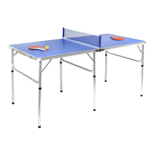 152cm Portable Tennis Table, Folding Ping Pong Table Game Set