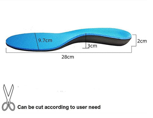 Original Dual Medium (Blue) Density Orthotics | Full Length