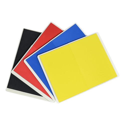 Martial Arts Supply Rebreakable Board Taekwondo, MMA, Karate-Set: Yellow, Blue, Red & Black