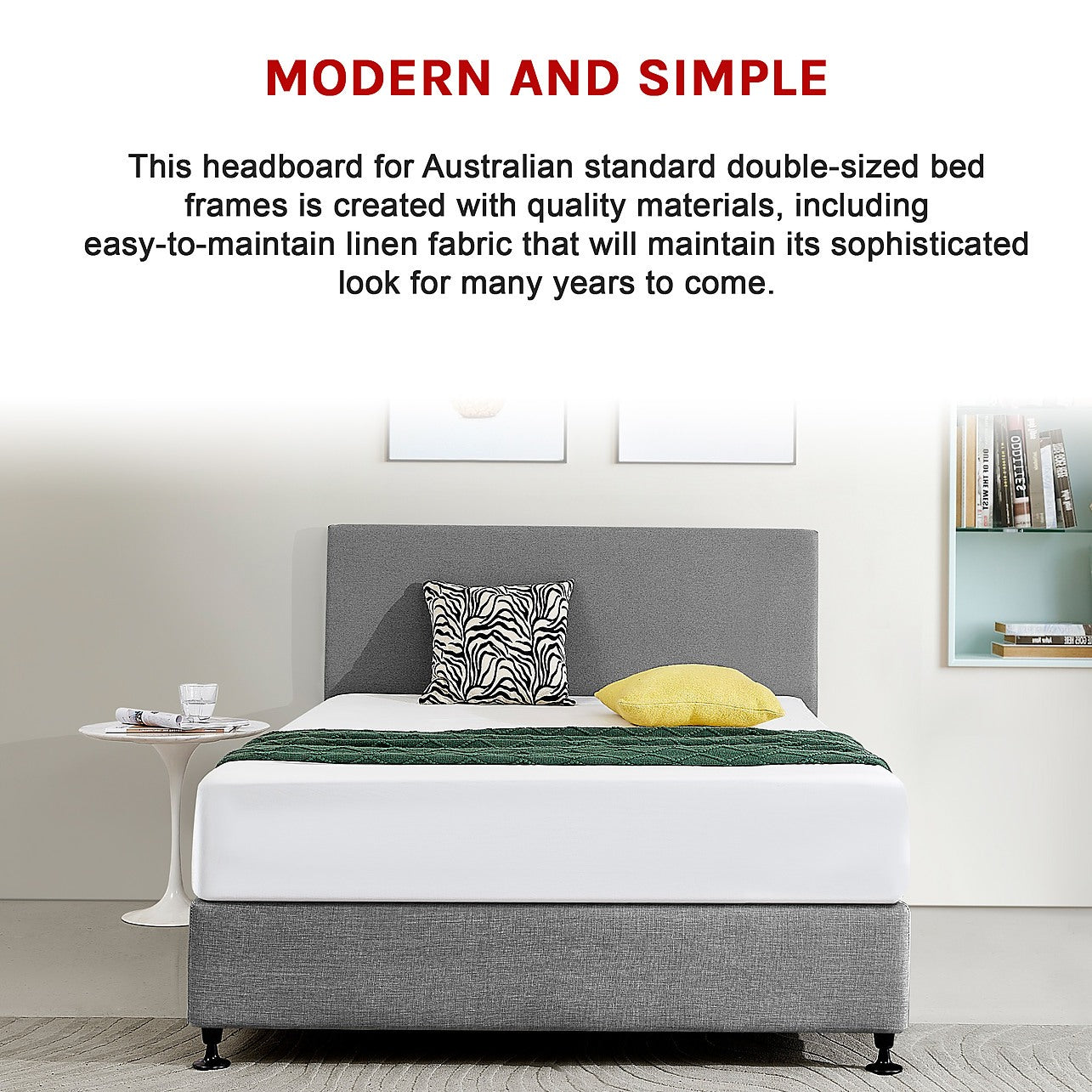 Standard double bed frame deals
