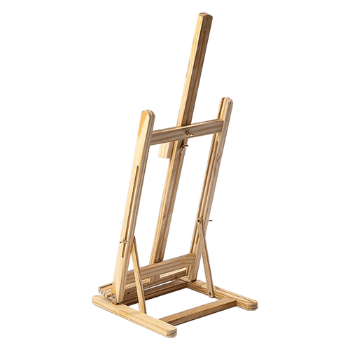 Tabletop Easel Wood Studio H-Frame Artist Art Display Painting Shop Tripod Stand Wedding