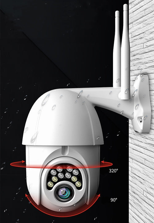 1080P WiFi Security Camera System – Outdoor Waterproof CCTV with Night Vision