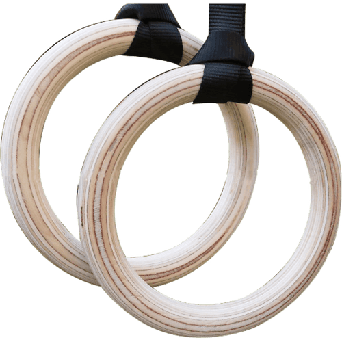 Birch Wood Gymnastic Rings 
