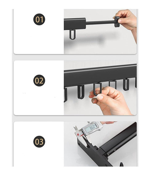 Foldable Wall Hanging Clothes Drying Rack Clothes Balcony Retractable Hanger