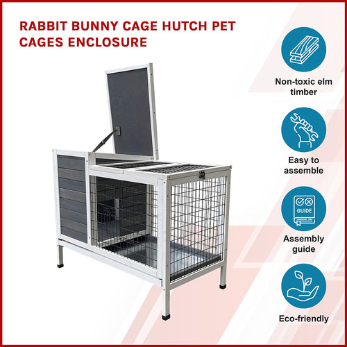 Rabbit Bunny Cage Hutch Pet Cages Enclosure