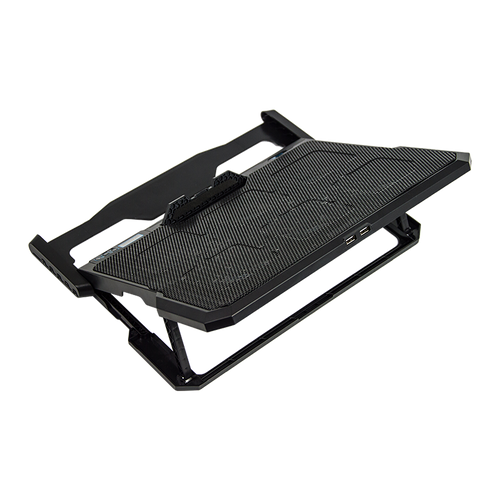 Laptop Cooling Pad with Fan – Adjustable Stand for 11–17'' Notebooks & Gaming Laptops