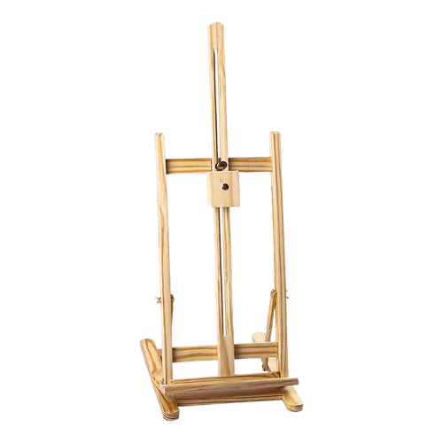 Tabletop Easel Wood Studio H-Frame Artist Art Display Painting Shop Tripod Stand Wedding