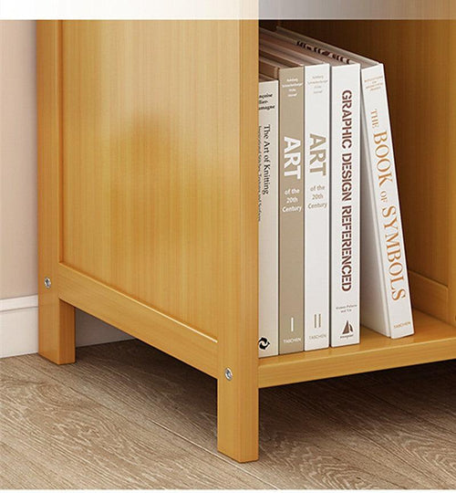 Bamboo Bedside Table Nightstand Storage Bedroom Sofa Side Stand - Wood