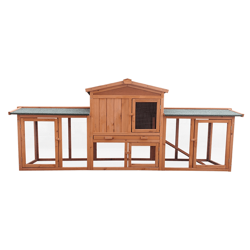 Rabbit Hutch Hutches Large Metal Run Wooden Cage Chicken Coop Guinea