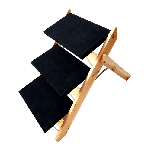 3 Steps Portable Dog Cat Pet Stairs 